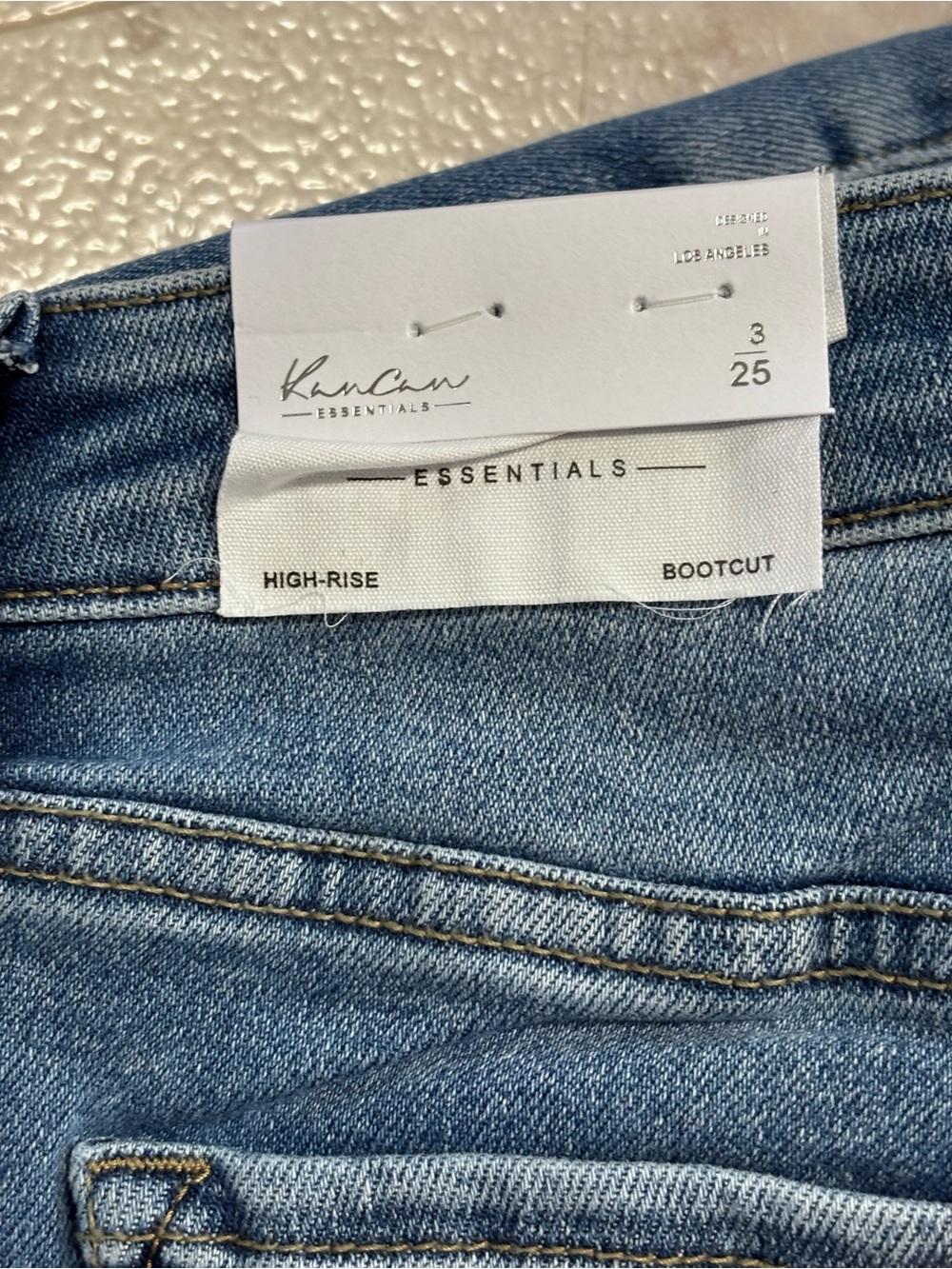 NWT KanCan High Rise Bootcut Stretch Jeans Blue 3/25 - Picture 10 of 12